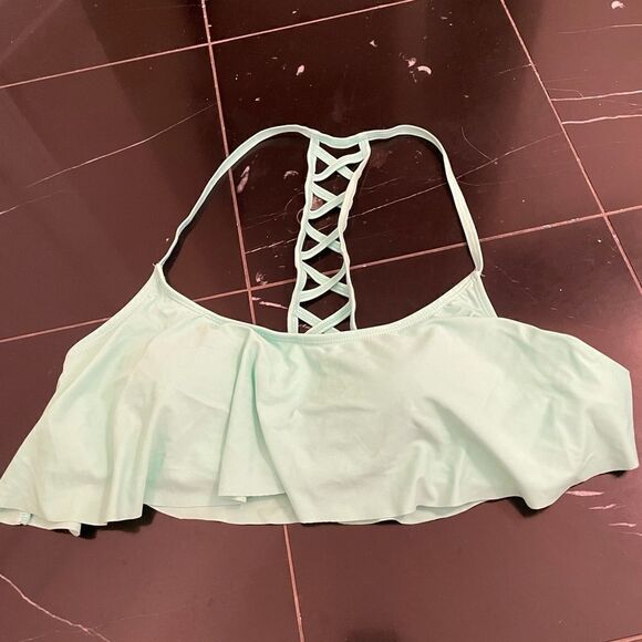 Bongo L Swimsuit bikini top mint green - Picture 2 of 5